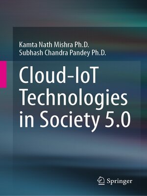 cover image of Cloud-IoT Technologies in Society 5.0